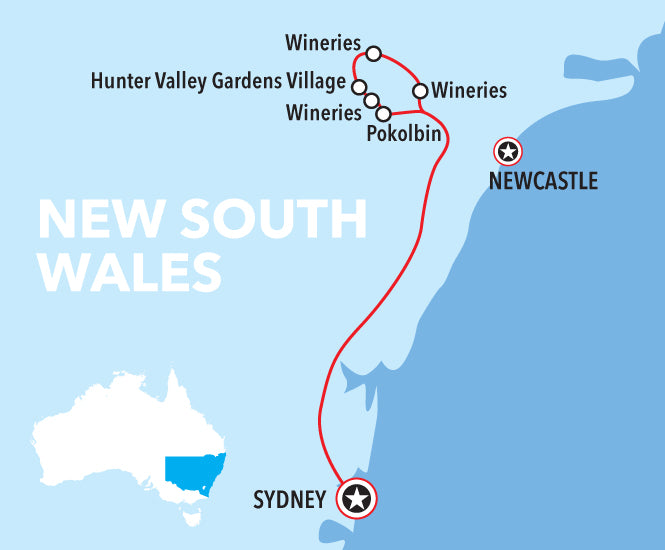 Autopia Tours: Hunter Valley Scenic Wine Tour With Lunch